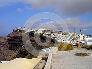 Santorini, an island in the southernÂ Aegean Sea, about 200Â km southeast ofÂ Greece's mainland